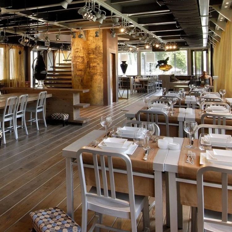 Aluminum Navy Chairs for America Restaurant