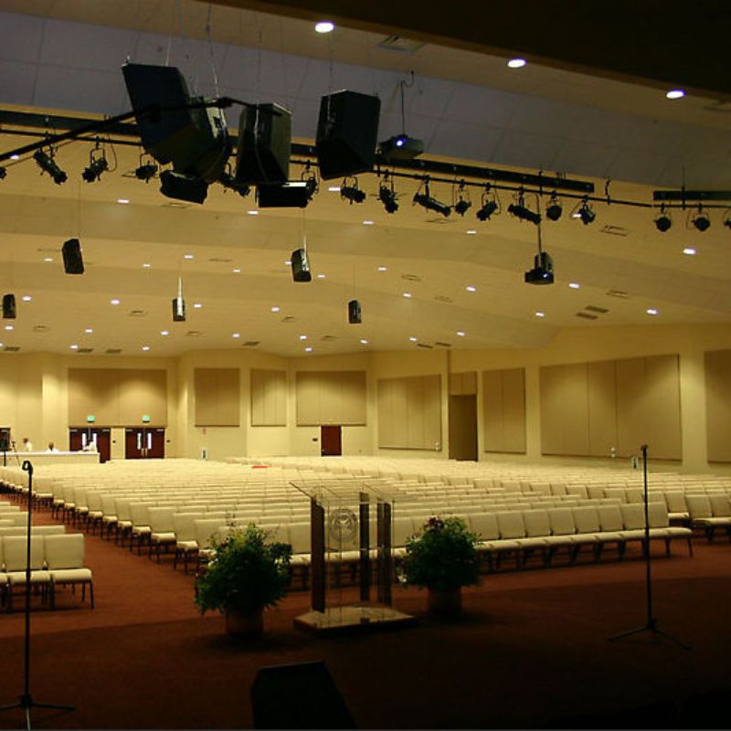 Thousands of Church Auditorium Chairs used in New Zealand