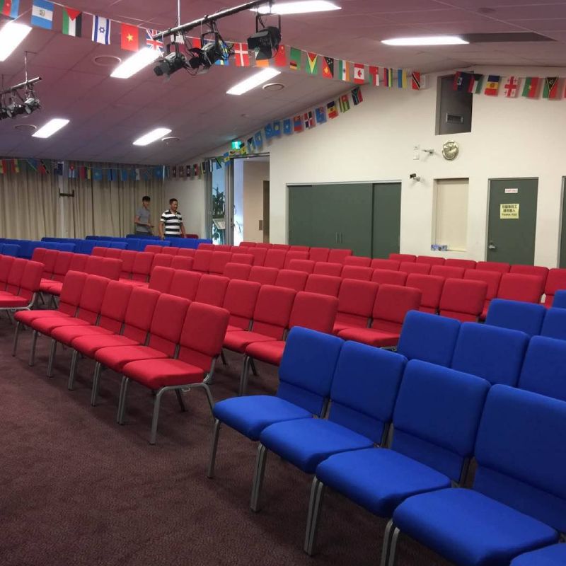Custom Church Chairs for the Bread of Life Christian Church in Australia