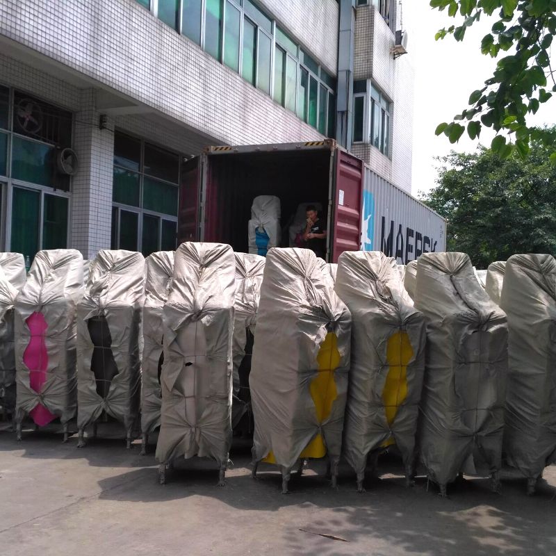 Church Chairs Loading Container