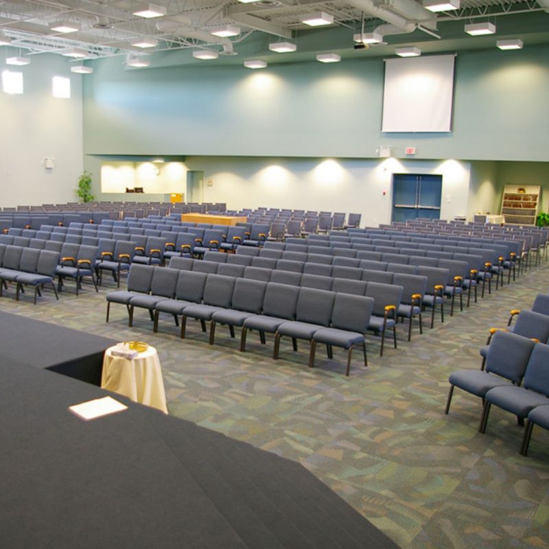 Neat Church Platform Chairs with Arms in Malaysia