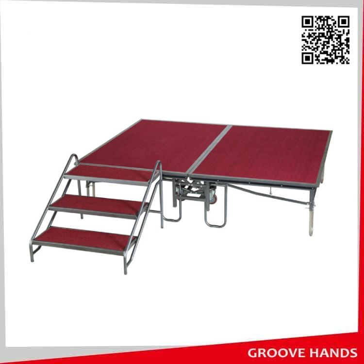 Folding Mobile Event Stage
