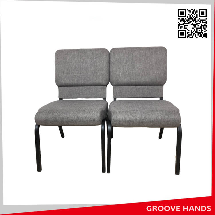 Interlocking Gray Church Chairs (CC2023)