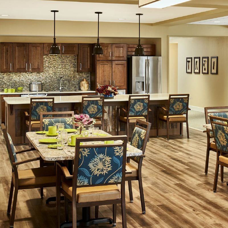 Quality Senior Living Dining Chairs in America