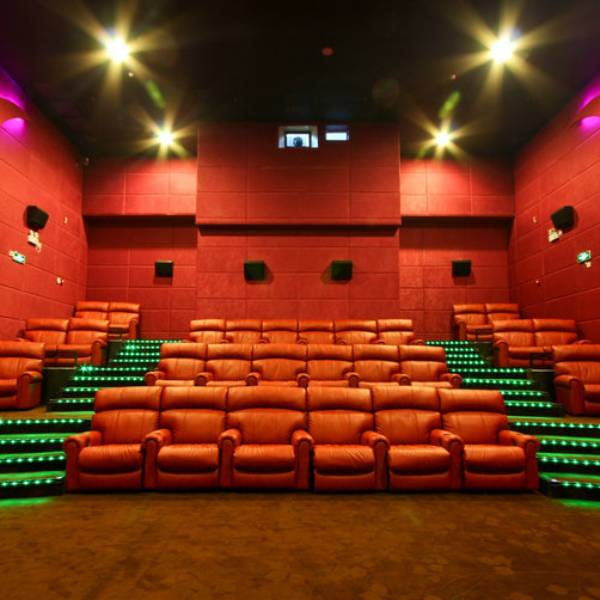 Movie Theater Reclining Seats in Luxury Cinema