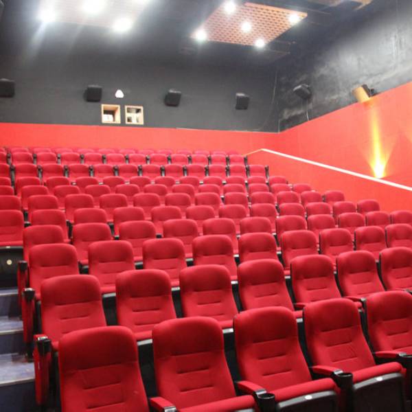 Red Movie Theater Seats in City Cinema